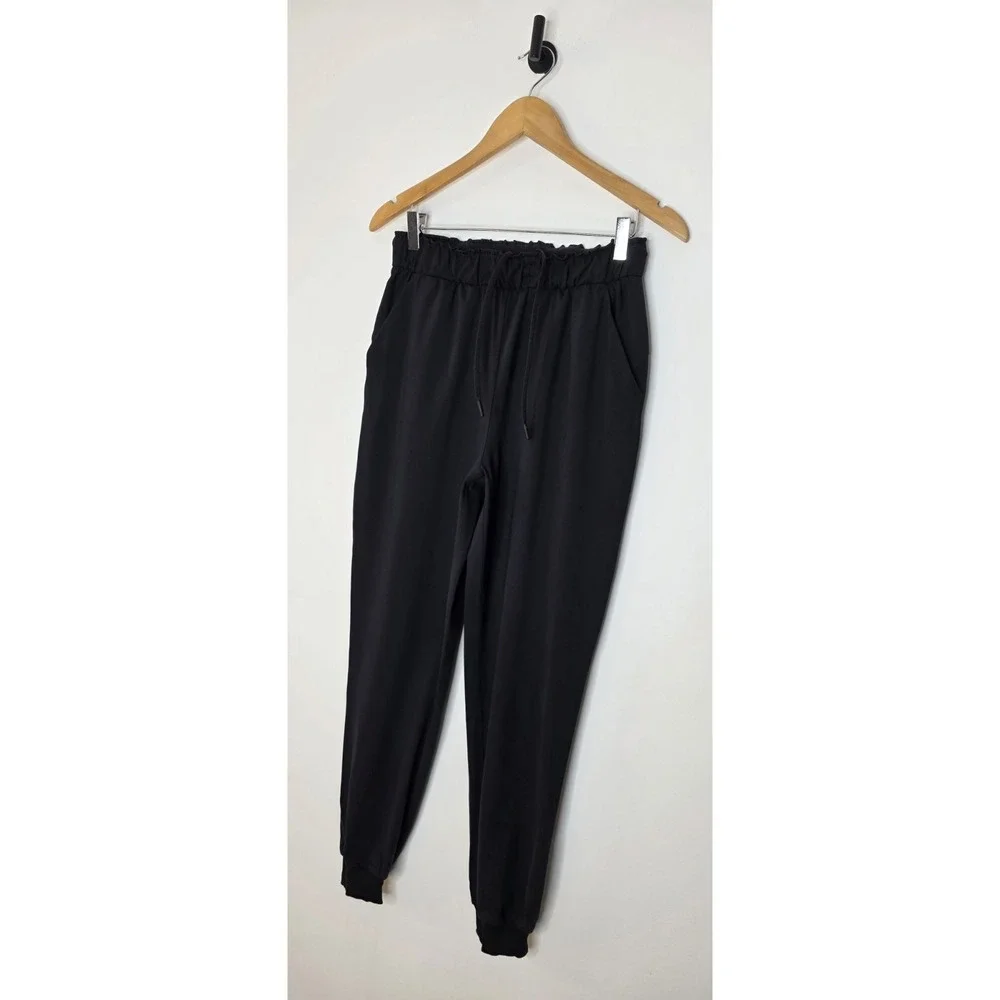 Lululemon Keep Moving Jogger Women's Size 6 High-Rise Black Luxtreme Stretch